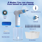 2026 Electric Ear Wax Removal Kit with Temperature Display, 4 Pressure Modes