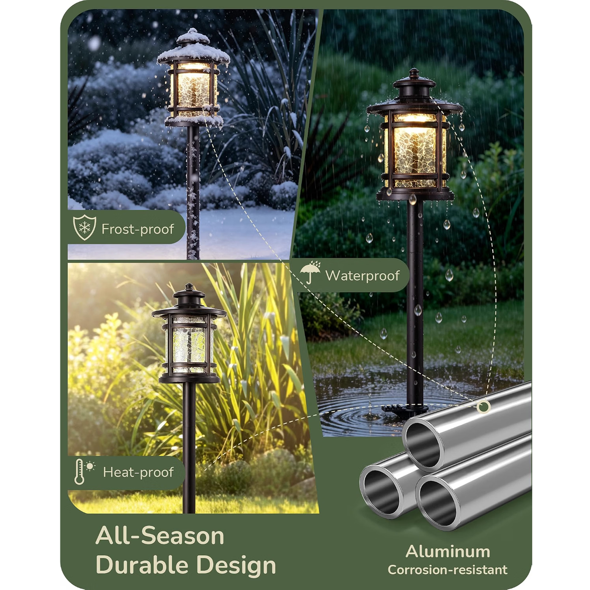 Low Voltage Landscape Lighting + 6-Pack Low Voltage Wire Connector