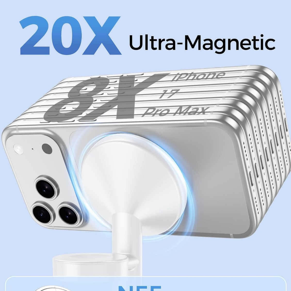 3 in 1 Fast Wireless Charging Station for Apple MagSafe Charger