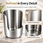 Thickened Stainless Steel Utensil Organizer, 2-in-1 Spoon & Lid Holder