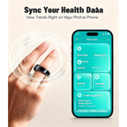 AI Smart Ring for Women Men, Health Ring with AI Health Analysis, IP68