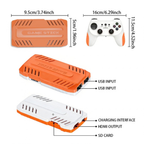 X10 PRO Retro Game Stick with 50000+ Games, 4K HDMI, 2 Controllers