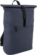 Urban Backpack Rolltop Reinforced Bag for 14-16 Inch Laptop Capacity 16L Water Resistant Midnight Blue