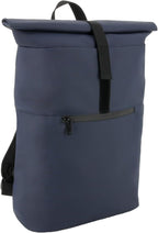 Urban Backpack Rolltop Reinforced Bag for 14-16 Inch Laptop Capacity 16L Water Resistant Midnight Blue