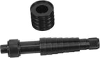 Ring Stretcher Ring Size Adjustment Tool for Travel, Metal Black Portable Ring Sizing Tool, Corrects Shape and Enlarges Bands, Compact Black Metal Design for Travel