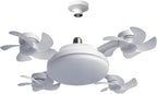 Socket Fan Light With Remote, LED Ceiling Fan Light, Socket Ceiling Fan With Light, 3 Speeds Fan And 3 Color Temperatures