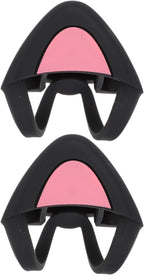1 Pair Cute Cat Ear Headset Decorations of Adorable Cat Ear Shaped Adornments for Headphones Ideal for Gamers Streamers and Cosplayers Universal Fit and Easy to Attach