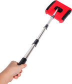 Manual Carpet and Floor Sweeper with Adjustable Height PP and Stainless Steel Build, Versatile Home Cleaning, Convenient Push Design for Tiles and Carpet