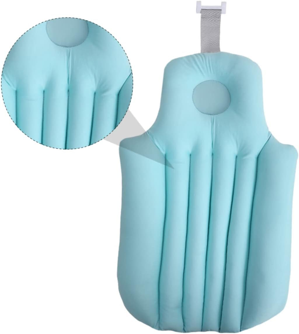 1pc Non- Bath Cushion Support for Newborns and Spandex Quick-Drying Boy Girl Bath Mat for Comfortable Bathing Fits Bathtubs