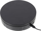 Intelligent Automatic Rotating Display Stand, ABS Black Motorized Turntable Stable Operation, Good Bearing Capacity, Easy to Operate, for Window Display and Advertising Use