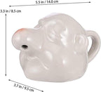 Ceramic Egg Yolk Separator, Cute Snot Design Egg White Separator for Cooking & Baking