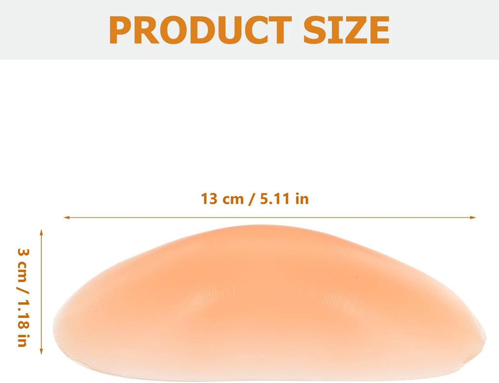 Silicone Adhesive Shoulder Pads for Women 2 Pairs Anti Slip Shoulder Shaping for Tops and Clothing, Smooth Look under Outfits, Photo Shoots and Social Outings