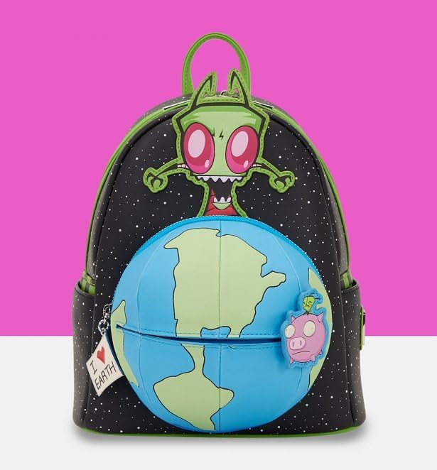Nickelodeon Invader Zim Glow Mini Backpack