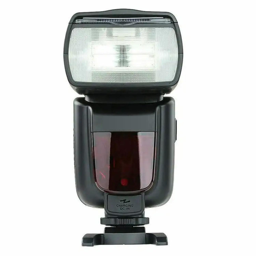 TT600 Universal Camera Speedlite Flash with Built-in 2.4G Wireless Trigger System, High-Speed Sync 1/8000s, LCD Display & Adjustable Bounce Head for Canon, Nikon, Sony, Olympus, Fujifilm