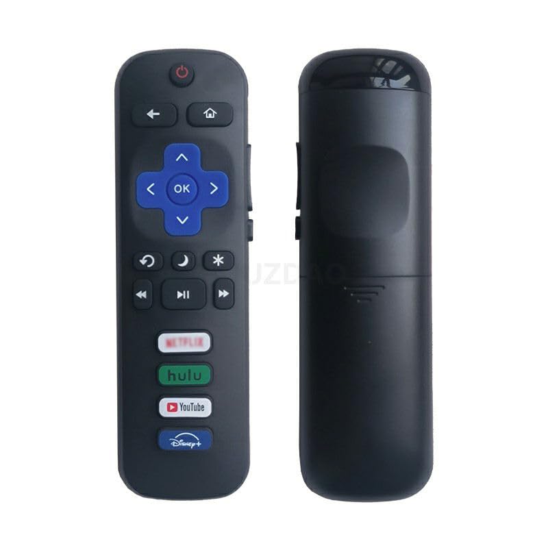 RC280/RC282 Remote Compatible with TCL, Hisense, Insignia, Element & JVC Roku TVs