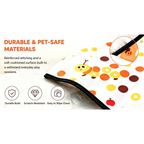 Meowball Mat Interactive Cat Toy, Automatic Hide and Seek Kitten Toy, Self Play