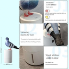 Pigeon Pooping Pigeon Soap Dispenser - Funny Bird Foaming Soap Dispenser (Blue)