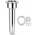 Gugxiom 2-in-1 0° Fishing Rod Holder Boat Cup Holder, 280mm Round Top