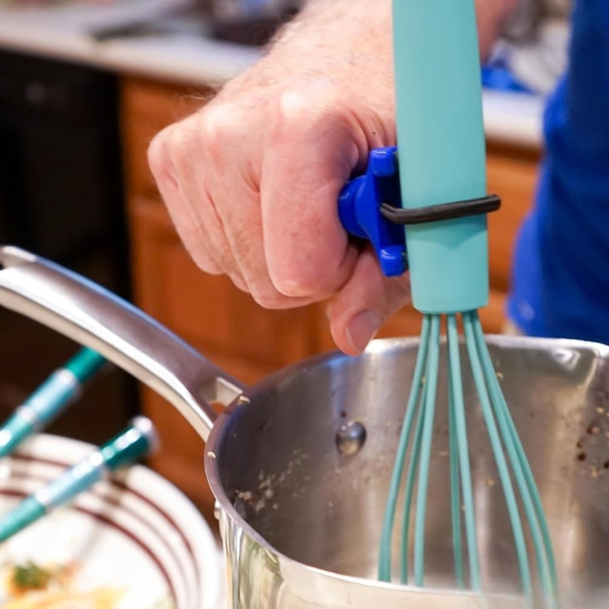 The Wright Stuff Functional Hand Universal Handle, Blue