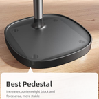 LISEN Cell Phone Stand Phone Holder for Desk, Office Decor Gadgets for Men