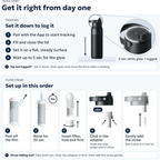 LARQ PureVis 2 Smart UV-C Self-Cleaning Insulated Water Bottle Filter Straw