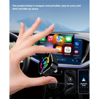 Wireless CarPlay Adapter 2-in-1 Wireless CarPlay Android Auto Dongle Plug and Play