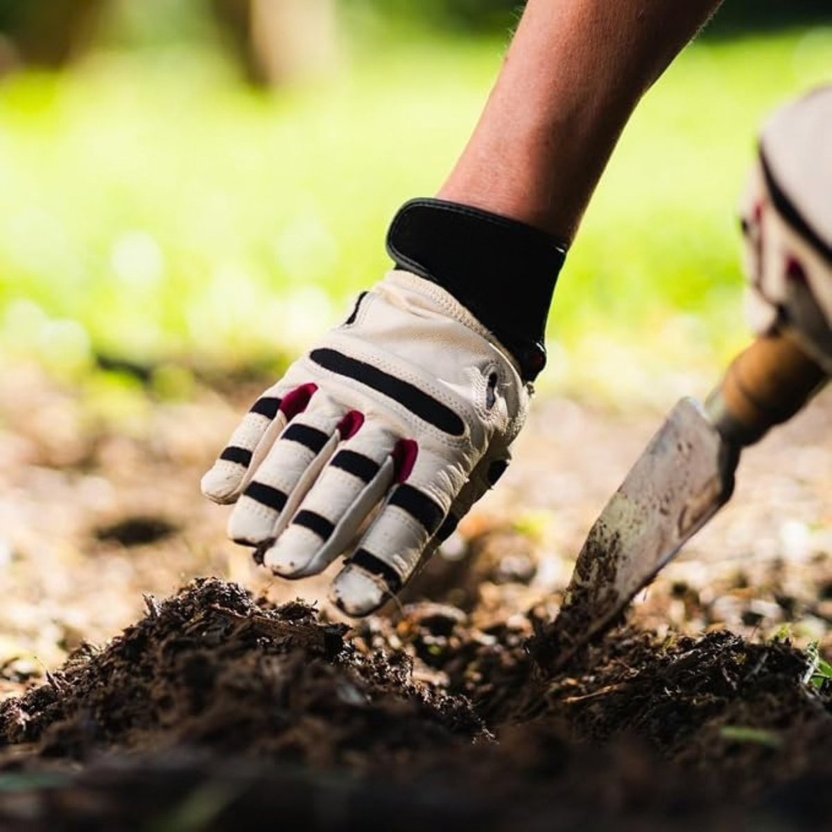 Bionic ReliefGrip Premium Leather Gardening Gloves