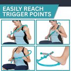Coast Medical Trigger Point Massage Cane, Muscle Hook for Back & Neck