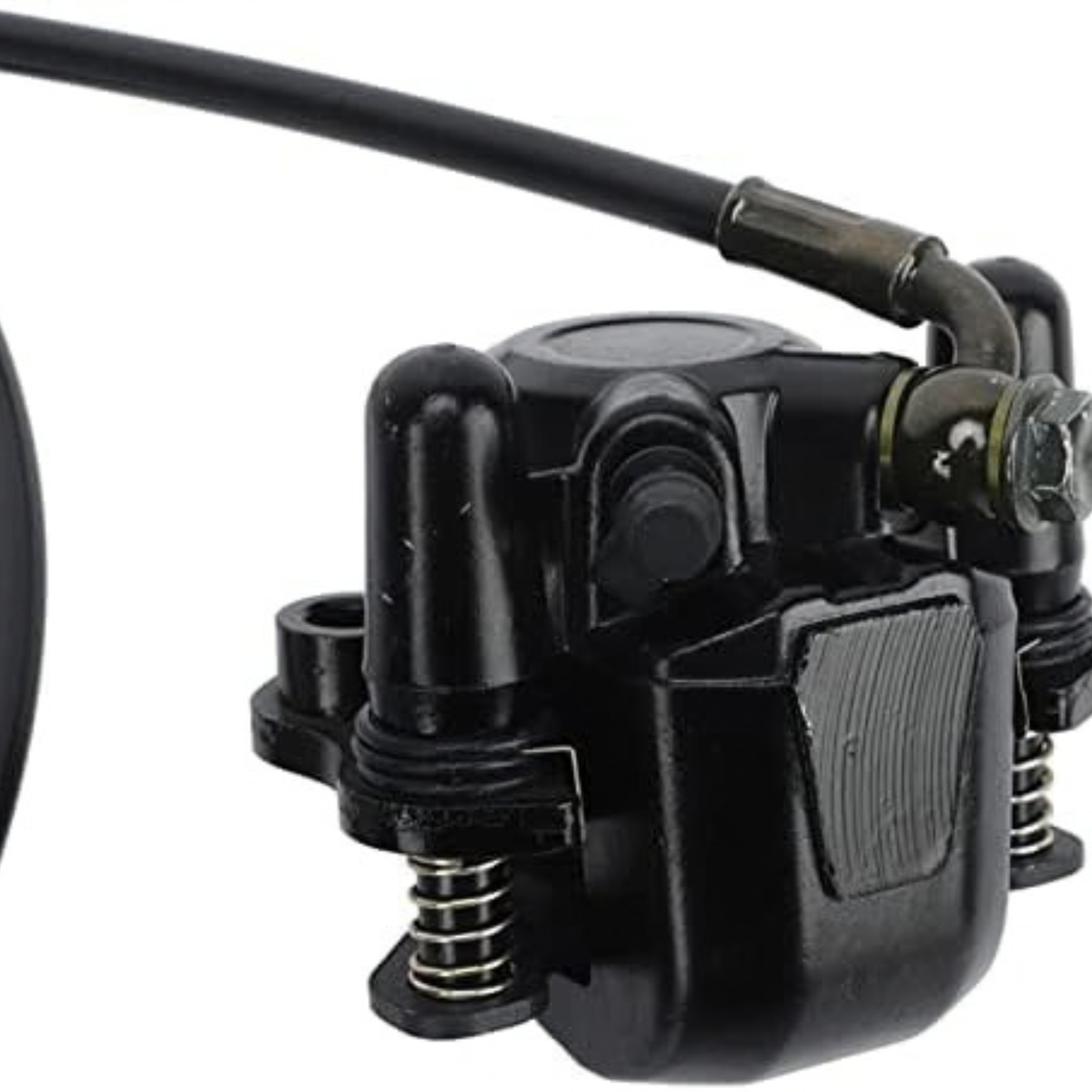 Go Kart Hydraulic Rear Disc Brake Caliper System, Go Kart Brake Kit for 50cc 110cc 125cc 150cc 200cc 250cc Dirt Bike Quad ATV Go Kart, Go Kart Brakes, Includes Brake Pads, Brakes,