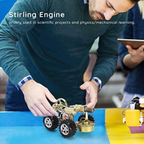 Gugxiom Hot Air Stirling Engine Kit, Mini Engine Kit
