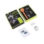 Humane GPS Dog Fence Collar, No Base Station Wireless Pet Containment System, IP67 Waterproof Training Collar with Beep, Vibration & Static Shock, Adjustable Virtual Boundary for Medium & Large Dogs