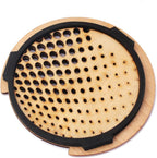 Sound Hole Cover Block Soft Edge Wood Guitar Cover Enhance Your Guitar's Look and Sound