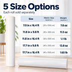 Cat Scratch Furniture Protector Roll, Furniture Protectors from Cats (7.9 in × 16.4 ft)