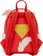 Warner Bros.: DC Supergirl - Krypto - Embroidered Facial Mini Backpack with Coin Bag - Great for Kids & Adults - Collectible Bags