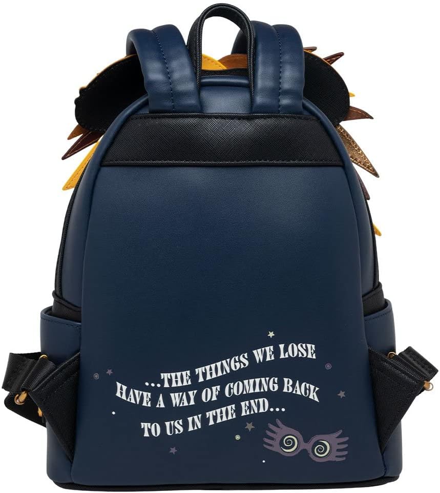 Harry Potter Luna Lovegood Lion Head Cosplay Mini Backpack