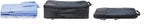 Black Packing Shirts Travel Compression Bag Large Pack Bag with Zip for Space-Saving Packing with Carry Handle Made of Polyester, Tarpaulin (Tarpaulin) in Black