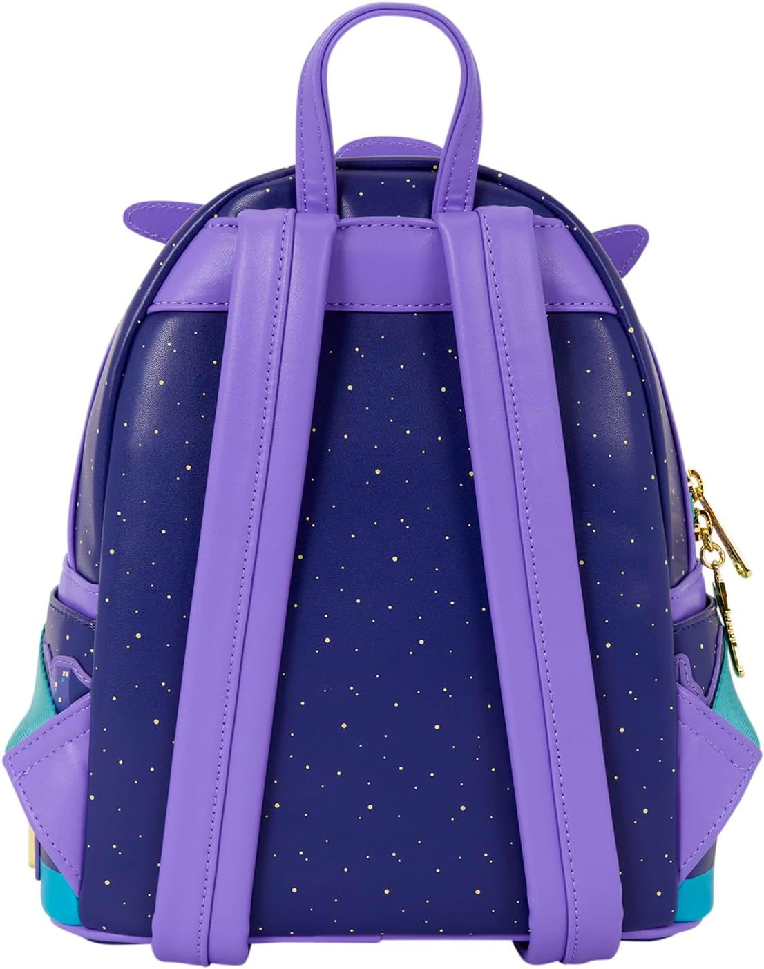 Darkwing Duck - Glow-in-the-Dark - Mini Backpack with Enamel Zipper Charm - Exclusive in-House Artwork - Collectible Bags