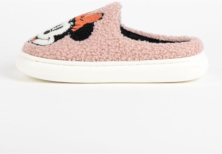 Officially Licensed House Slippers | Comfortable, Soft & Non-Slip Minnie Slippers