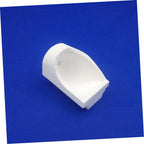 Porcelain Dental Centrifugal Crucible Cup for Metal Casting White Ceramic Build, Precise Centrifugal Use, Minimal Setup, Suited to Gold Work in Dental Labs