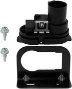 7-Way Blade & 4-Pin Flat Trailer Plug Kit with Bracket, Trailer Brake Harness, Compatible with 2009-2023 Fo rd F150 F250 F350 Trailers Connector 9U5Z-14489-MAA