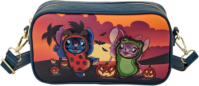 Stitch and Angel - Halloween Costumes - Crossbody Bag - Collectible Bags