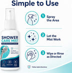 Fast-Acting Shower Limescale Remover Spray, Shower Care Mist, 50/100ml (100ML)