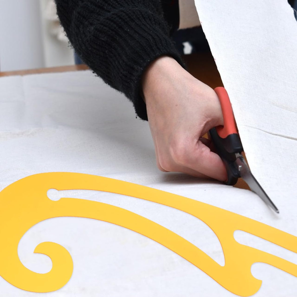 Sewing Ruler Flexible Curve Ruler for Armhole Drafting Clothing Proofing and Fabric Cutting Template Tool for Garment Design 16.33 in