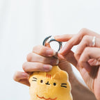 Pusheen Sushi Roll Plush Keychain - Pusheen Stuff Polyester plush, metal clasp, 4.7in tall, pusheen sushi design, cute keychain charm, kawaii gift