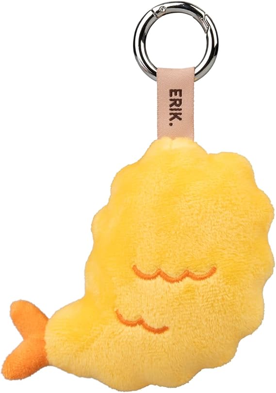 Pusheen Sushi Roll Plush Keychain - Pusheen Stuff Polyester plush, metal clasp, 4.7in tall, pusheen sushi design, cute keychain charm, kawaii gift