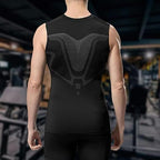 Men's Compression Shirt Vest, Quick-Dry Breathable Sleeveless Shirts, Feel The Power of Confidence, Shape & Control