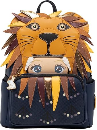Harry Potter Luna Lovegood Lion Head Cosplay Mini Backpack