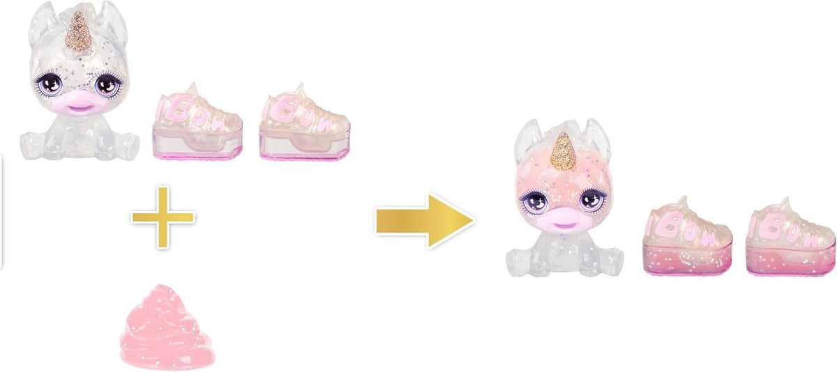 Rainbow High Amaya 11" Fashion Doll with Slime Kit, Yeti Pet & DIY Sparkle Slime, Ages 4-12