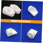 Porcelain Dental Centrifugal Crucible Cup for Metal Casting White Ceramic Build, Precise Centrifugal Use, Minimal Setup, Suited to Gold Work in Dental Labs