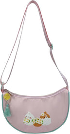 Molang Crescent Moon Handbag Multi-Function Handbag Blossom Pink Official Product